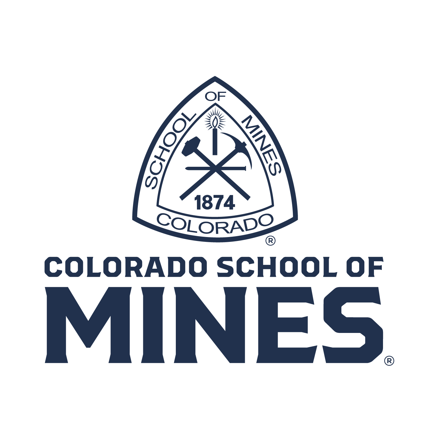 Colorado School of Mines 150 Anniversary Logo