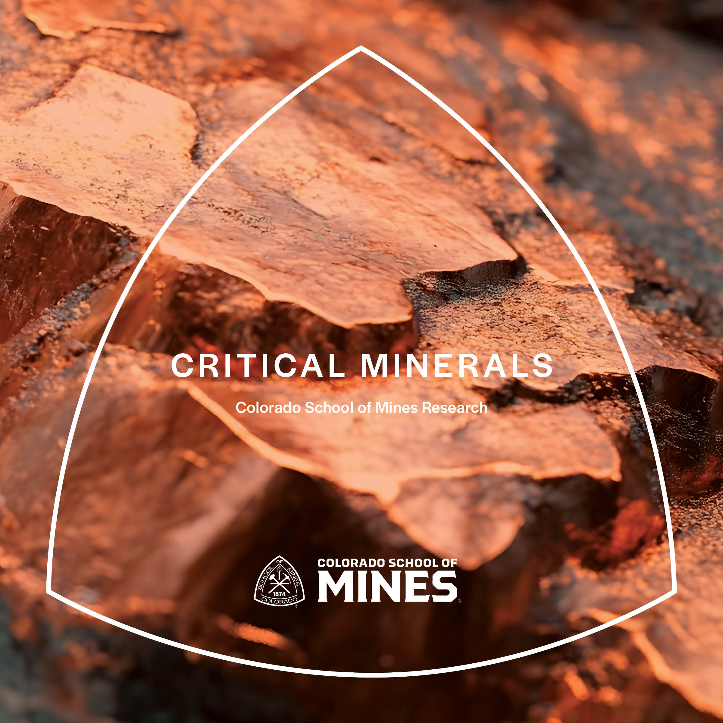 Front Cover of the 2025 Critical Minerals issue of the Mines Research Magazine